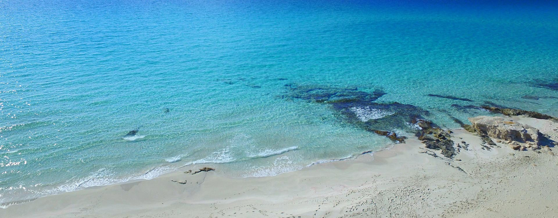 Vista aérea de la Playa de Migjorn