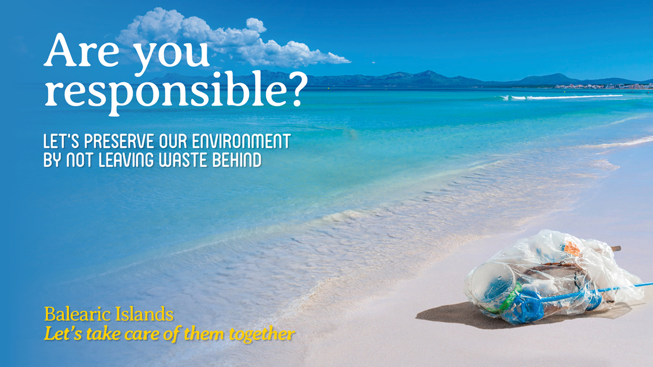 Don't leave rubbish behind