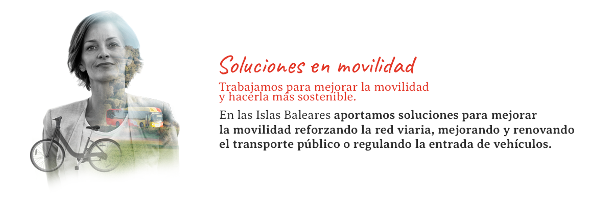 Trabajamos para mejorar la movilidad y hacerla más sostenible