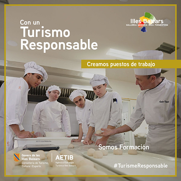 Con un Turismo Responsable, Creamos puestos de trabajo