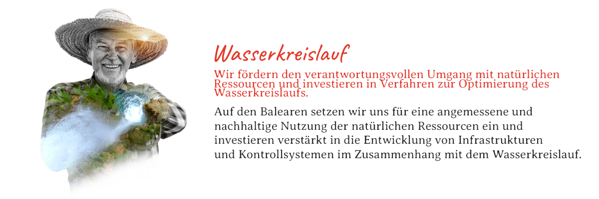 Wir fördern den verantwortungsvollen Umgang mit natürlichen Ressourcen und investieren in Verfahren zur Optimierung des Wasserkreislaufs.