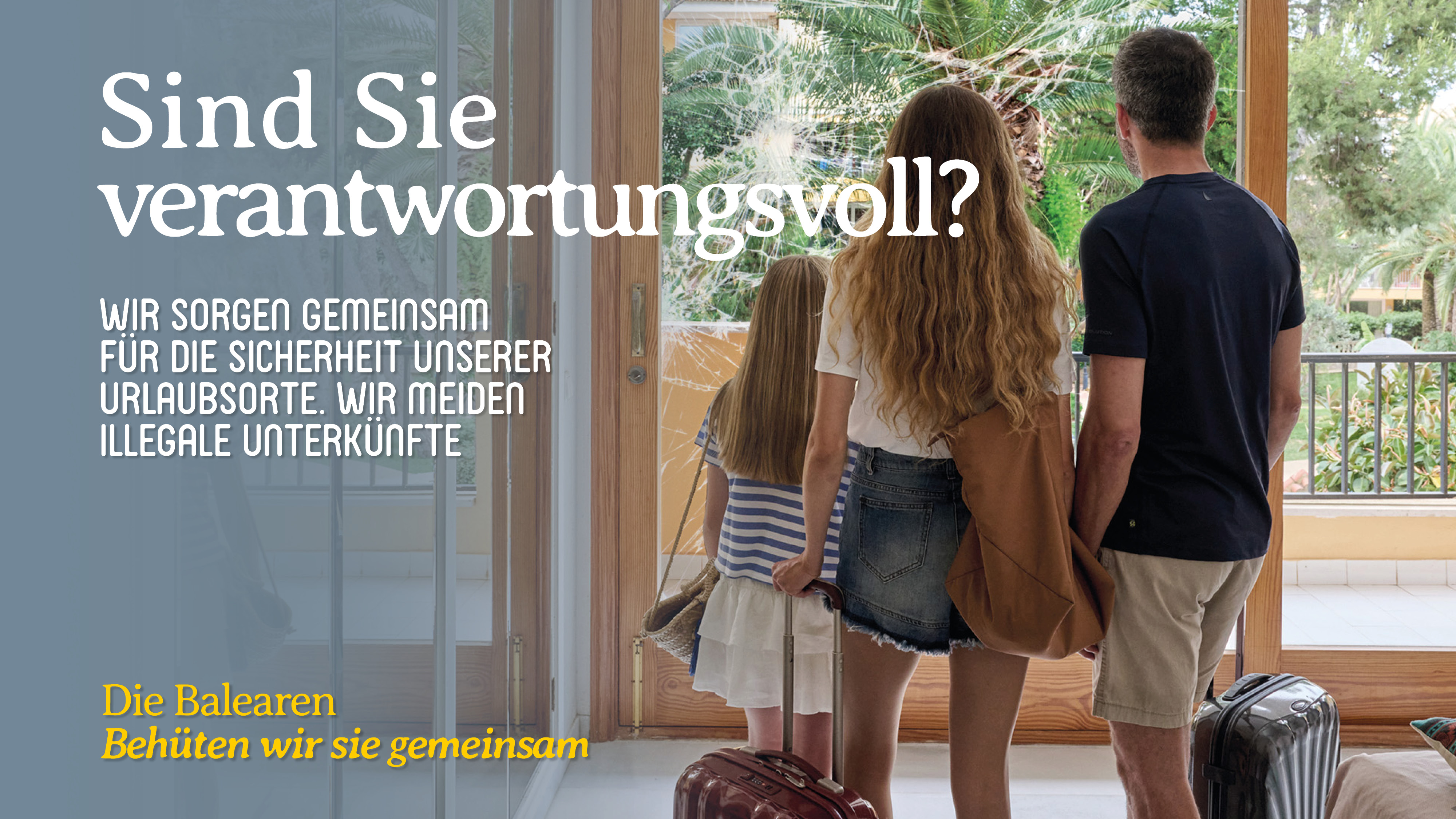 Wir meiden illegale unterkünfte